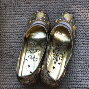 Embellished high heels